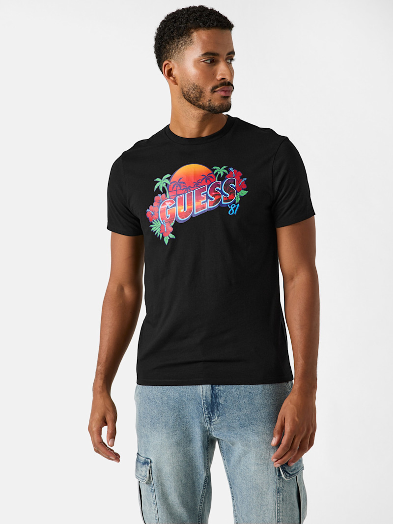 Rico Crewneck Tee | GUESS Factory