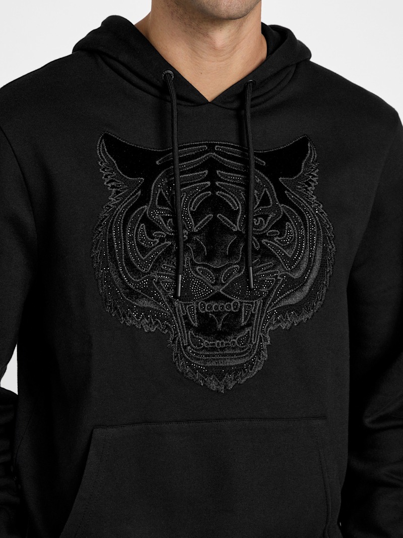 Emiliano Pullover Hoodie | GUESS Factory