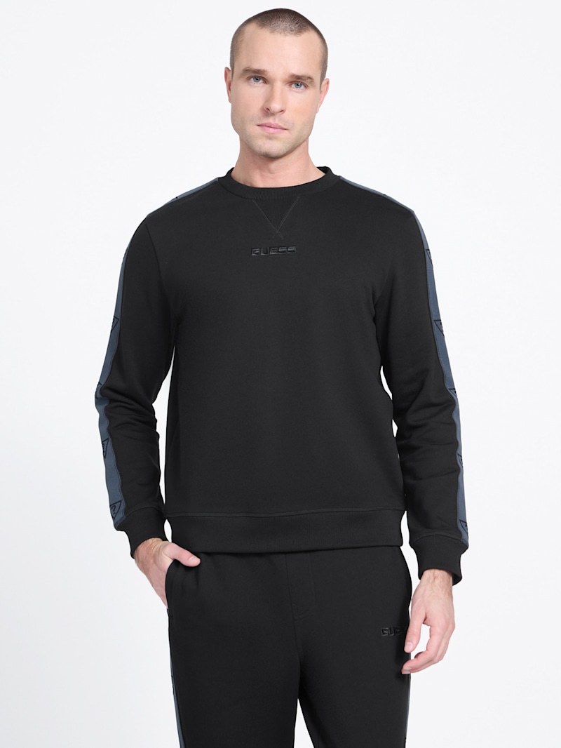 Chase Crewneck Long-Sleeve Active Top | GUESS Factory