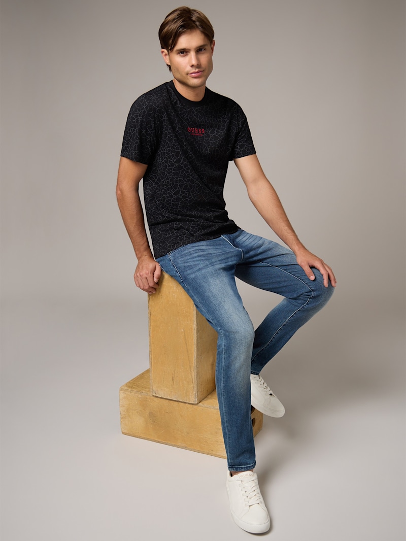 Shadow Printed Logo Tee | GUESS Factory