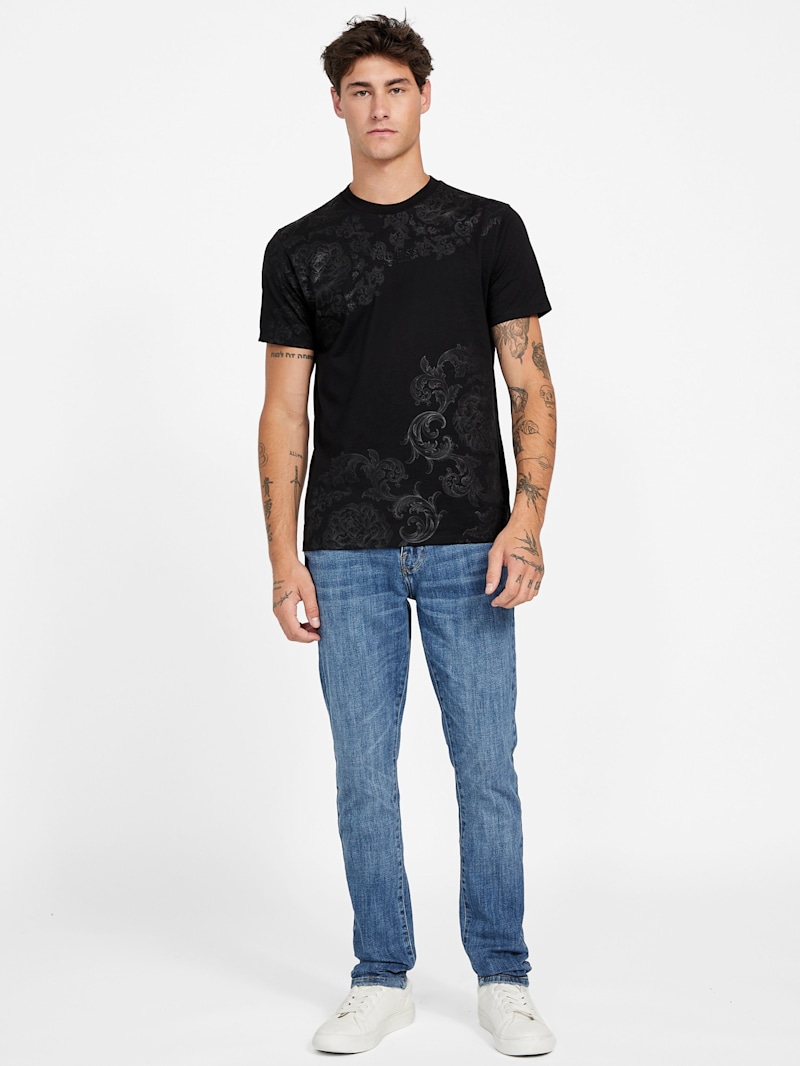 Dwyre Crewneck Tee | GUESS Factory Ca