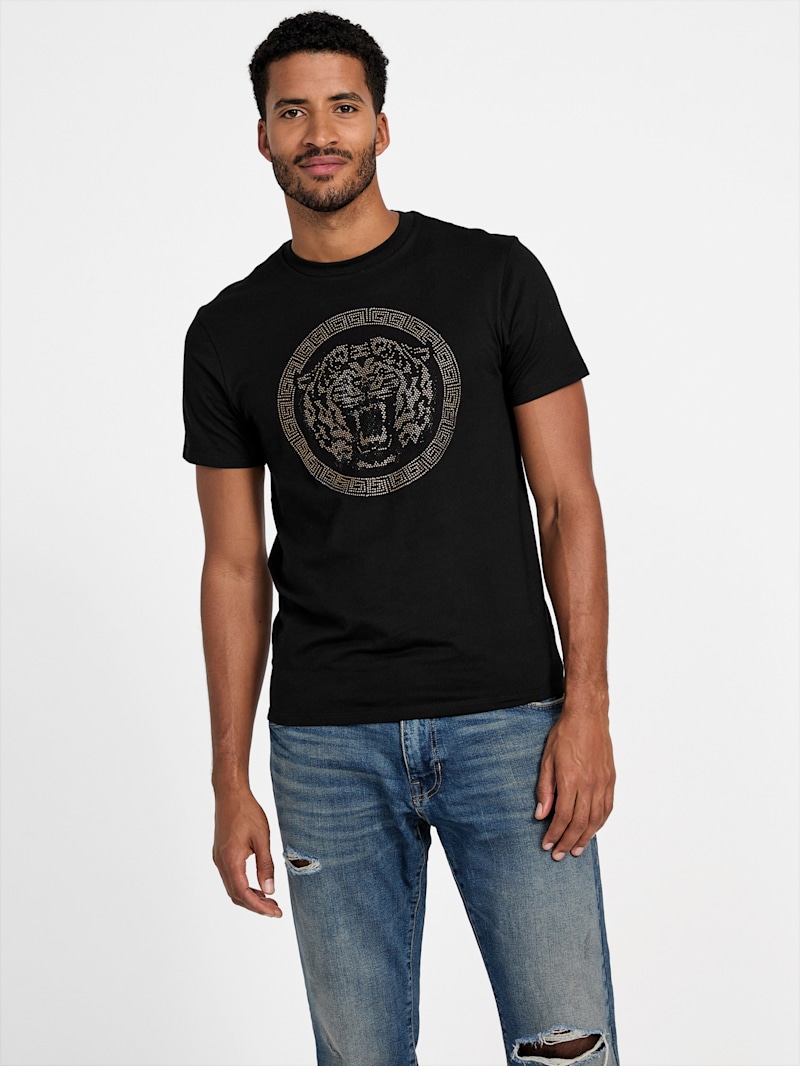 Rava Tiger Tee | GUESS Factory