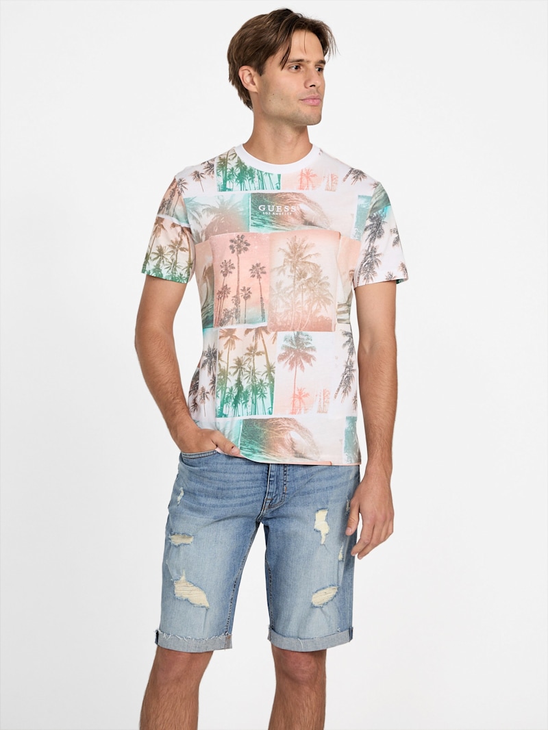 【Beck and call】Dot vector Tee Eco Mick Logo Tee | GUESS Factory