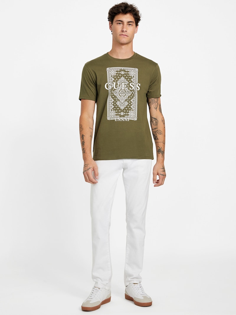 Eco Nilo Crewneck Tee | GUESS Factory Ca