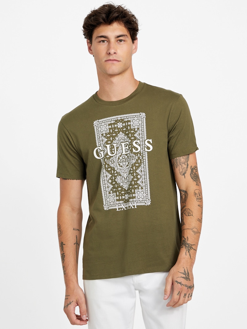 Eco Nilo Crewneck Tee | GUESS Factory