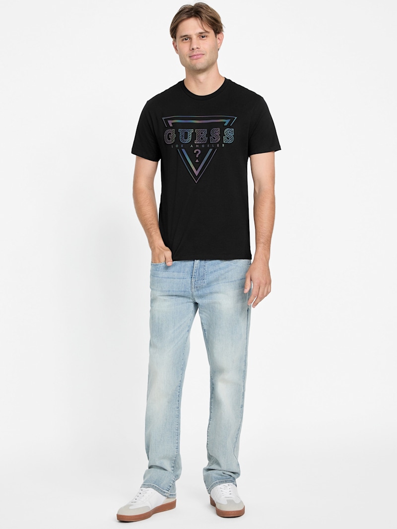 新品　BRIEFING MEN’S LOGO LINE HIGHNECK L Thanny Reflective Logo Tee | GUESS Factory