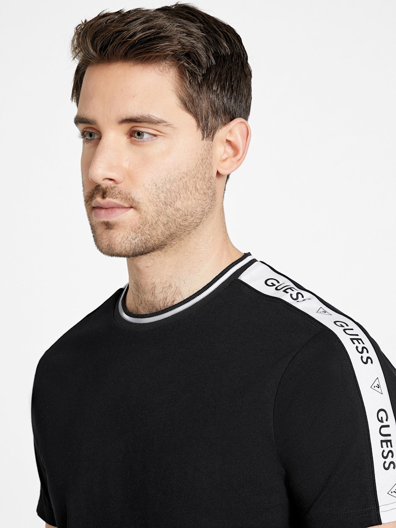 Ryatt Jacquard Tee | GUESS Factory