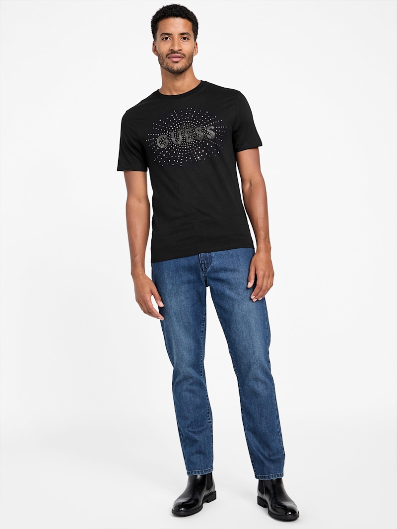 Tシャツ・カットソー   Men's Regular Fit Logo Graphic Sweatshirt J3274 Harvey Logo Tee