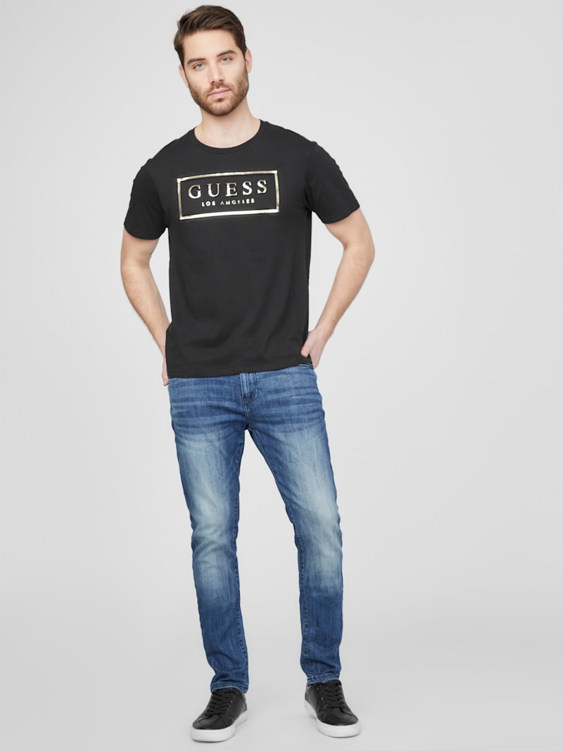 [ LMC]★3D LLIC LOGO TEE LMC 3D METALLIC LOGO TEE BLACK (0LM24STS129)