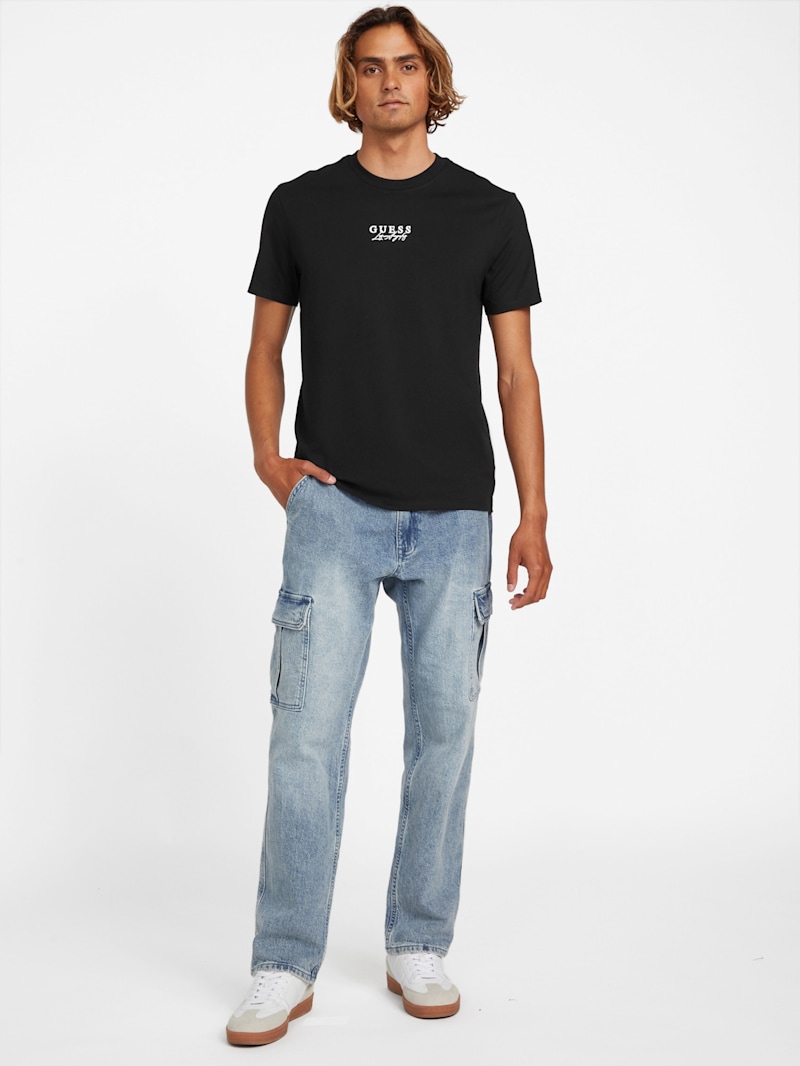 Eco Hecee Monument Logo Tee | GUESS Factory