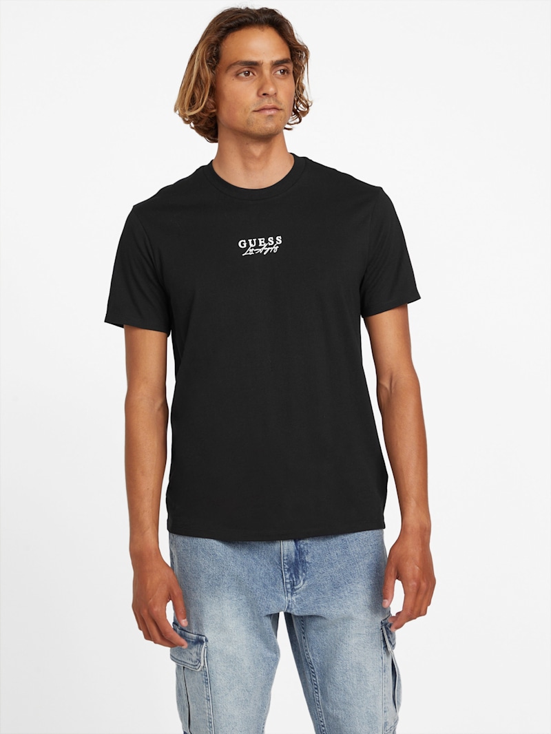 Eco Hecee Monument Logo Tee | GUESS Factory