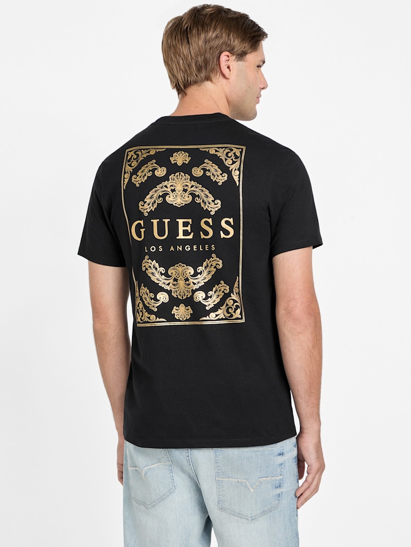 Roquie Logo Tee | GUESS Factory