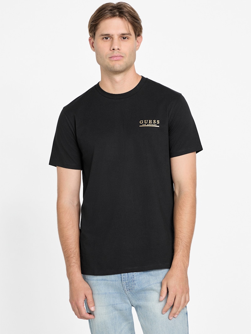 Roquie Logo Tee | GUESS Factory