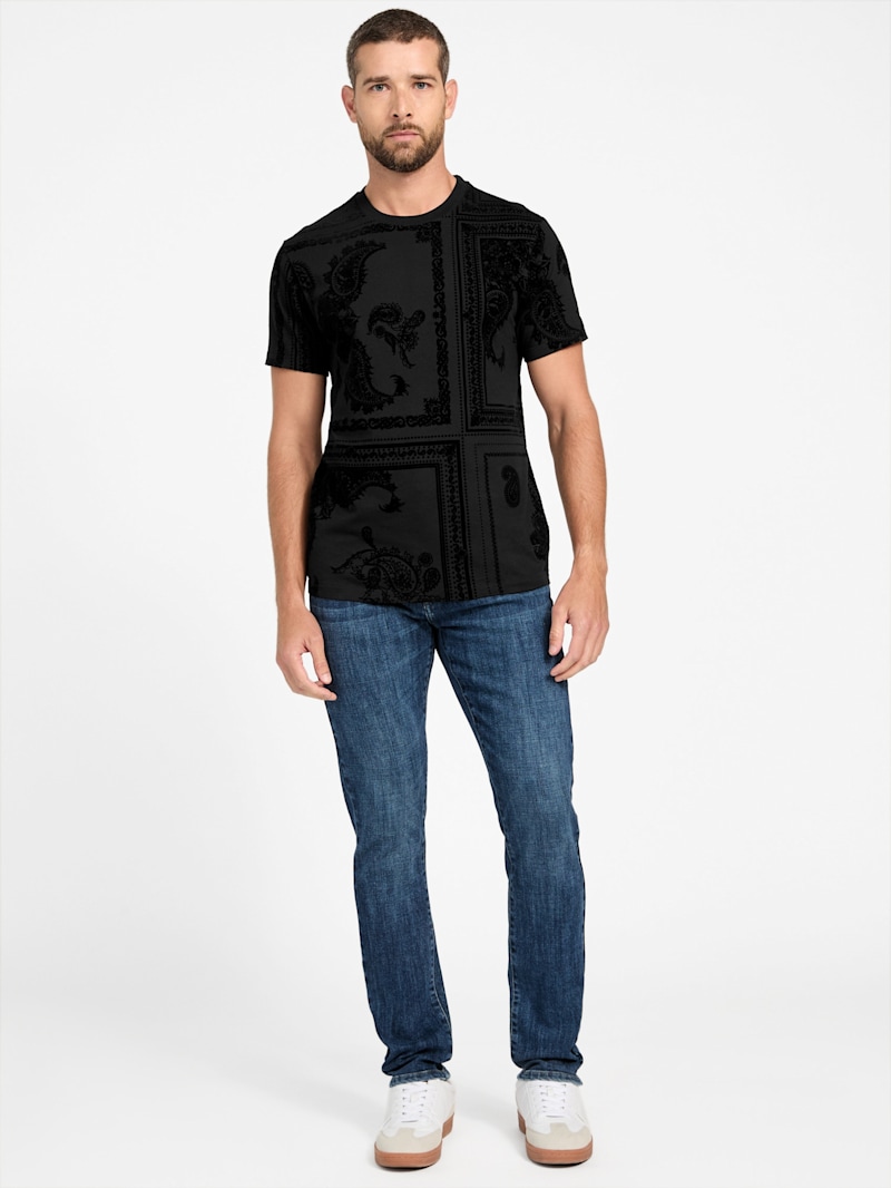 Seppy Crewneck Tee | GUESS Factory
