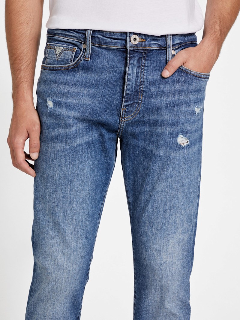 Eco Scotch Skinny Jeans | GUESS Factory