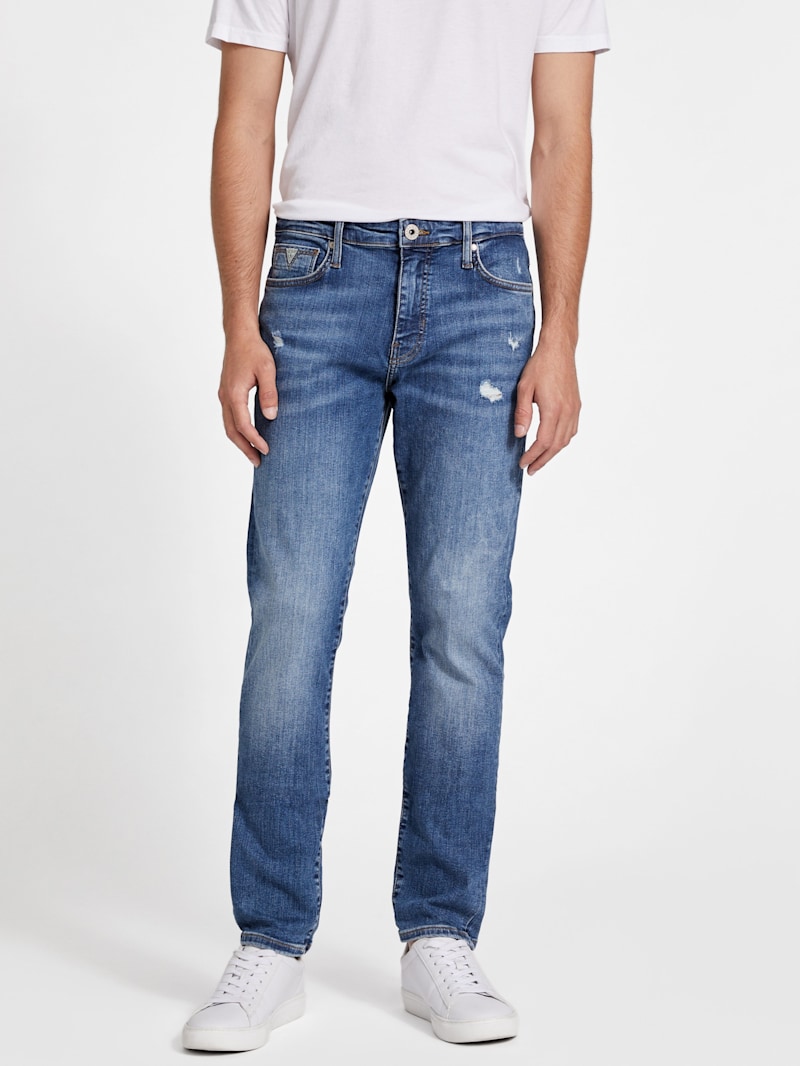 Eco Scotch Skinny Jeans | GUESS Factory