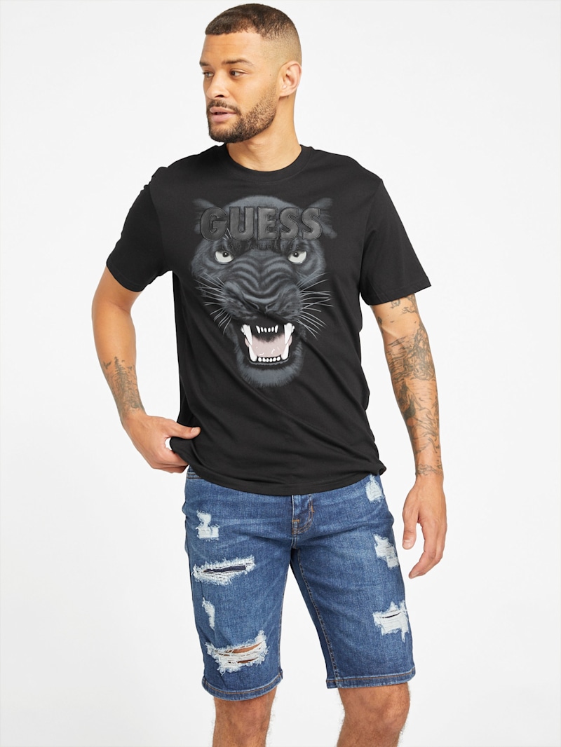 Perrie Panther Tee | GUESS Factory