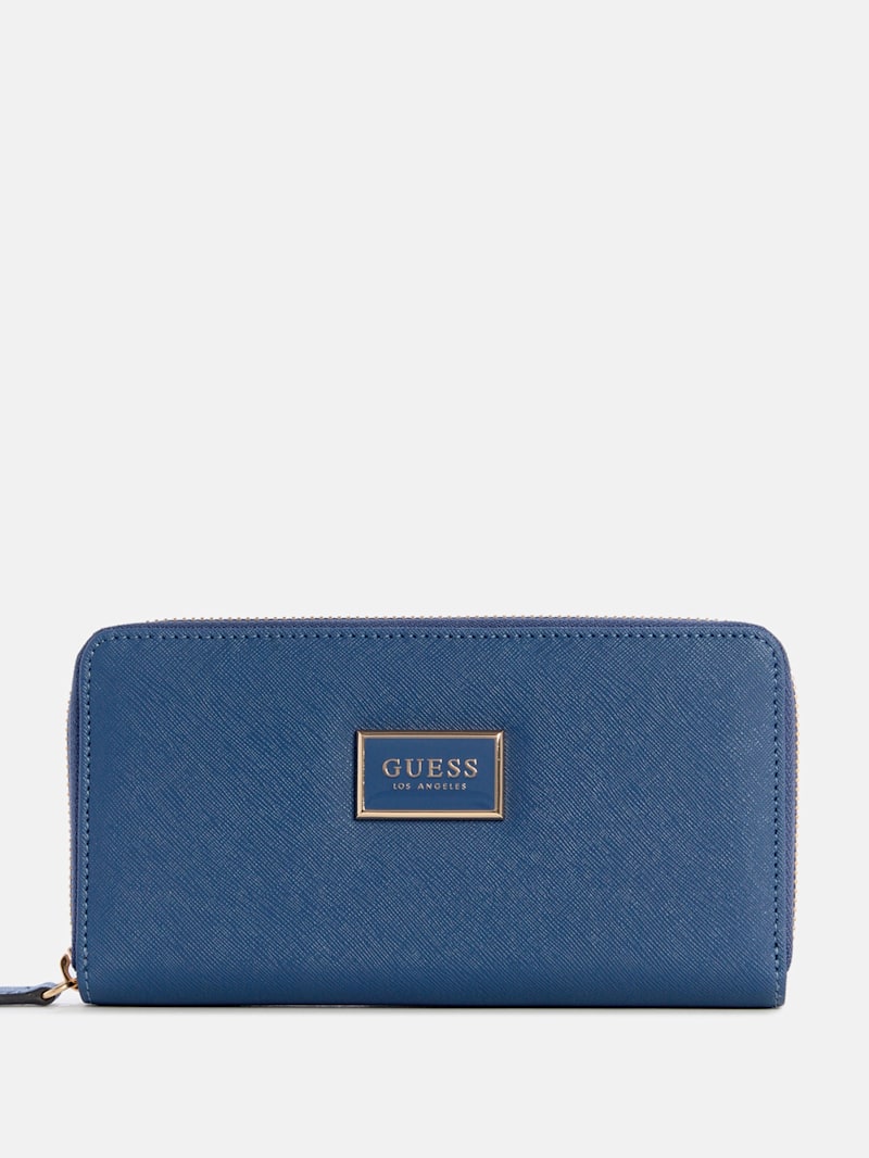 Abree Medium Zip-Around Wallet | GUESS Factory