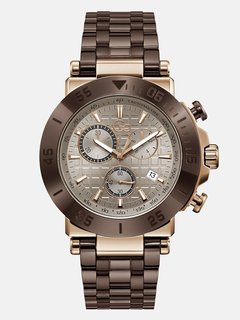 Rose Gold Tone Chronograph Guess Rose Gold-Tone Chronograph Watch