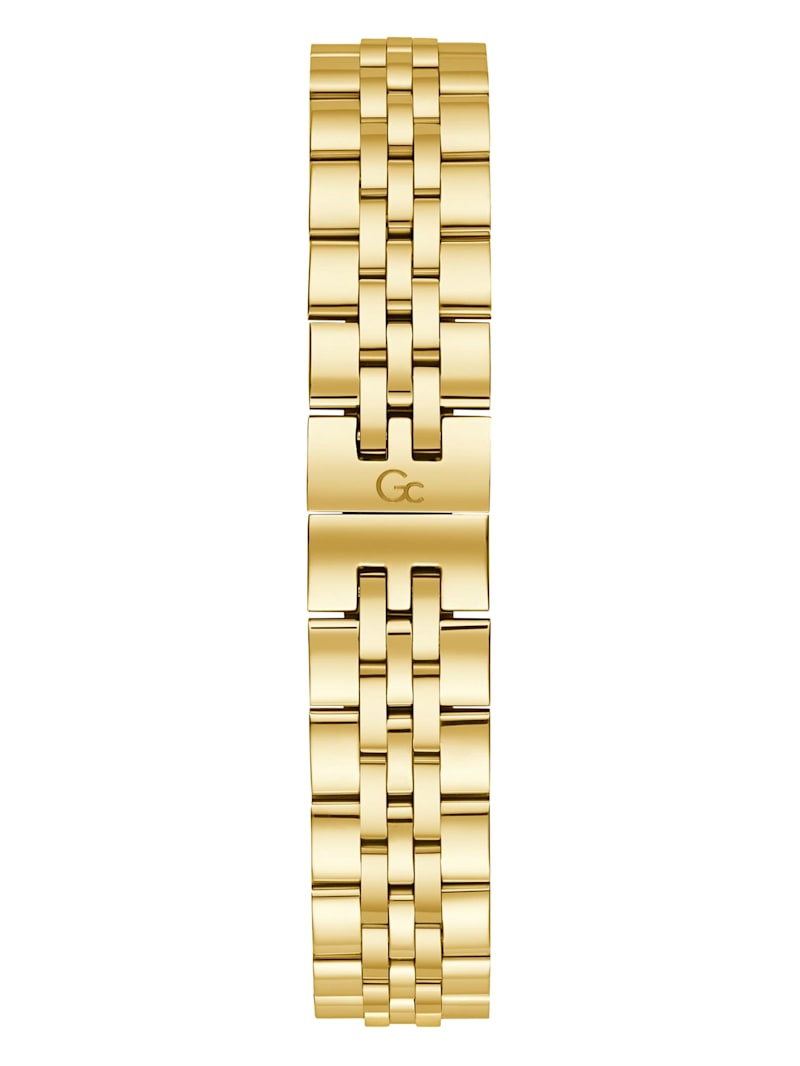 Gc Gold-Tone and Green Analog Watch | Marciano