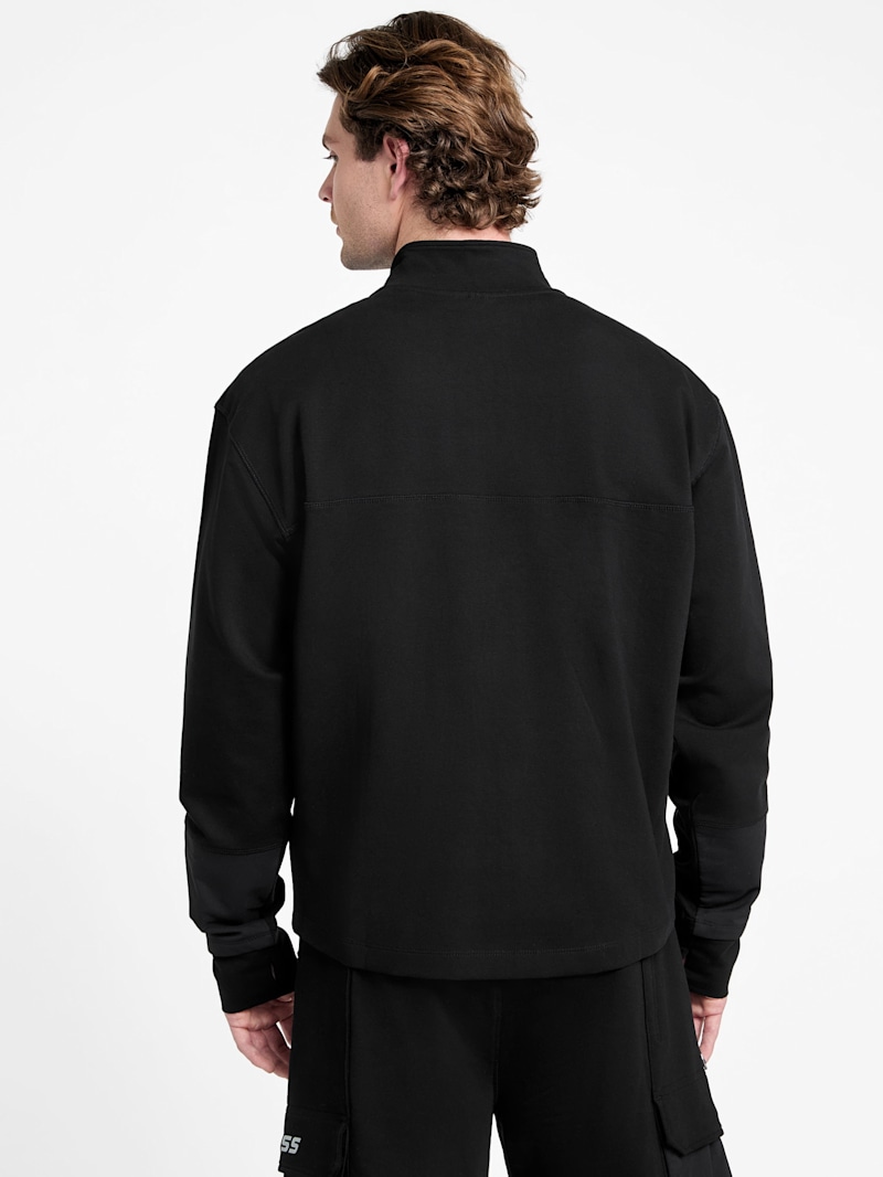メンズウェア RUFFLOG SQUARE RG LOGO MOCK NECK BLACK フォロー割引ありRUFFLOG SQUARE RG LOGO MOCK NECK