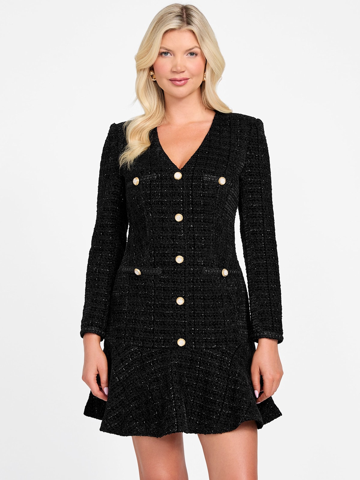 Eco Sue Boucle Mini Dress