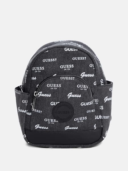 Mini Denim Backpack