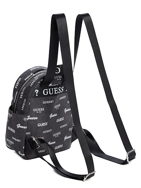 Mini Denim Backpack