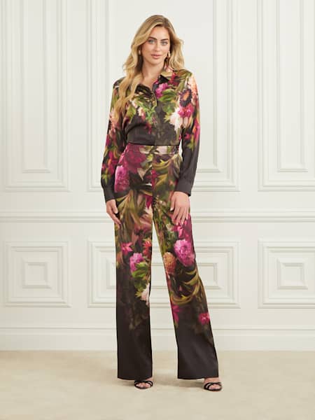 Slick Printed Pant