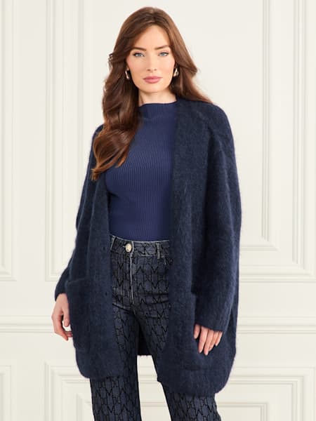 Michaela Alpaca-Blend Cardigan