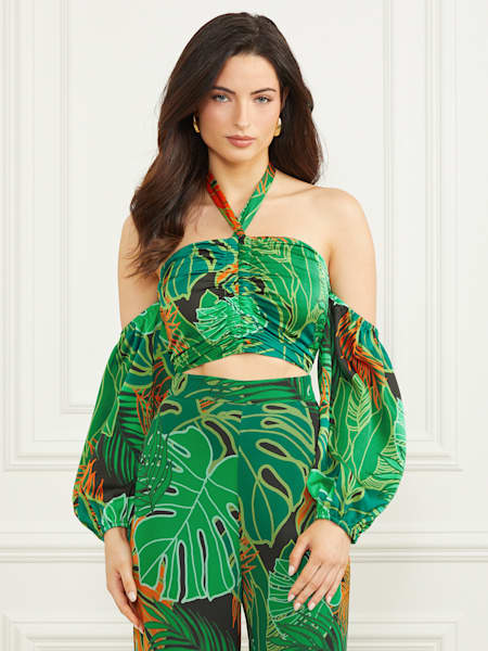 Slick Amazon Leaf Top