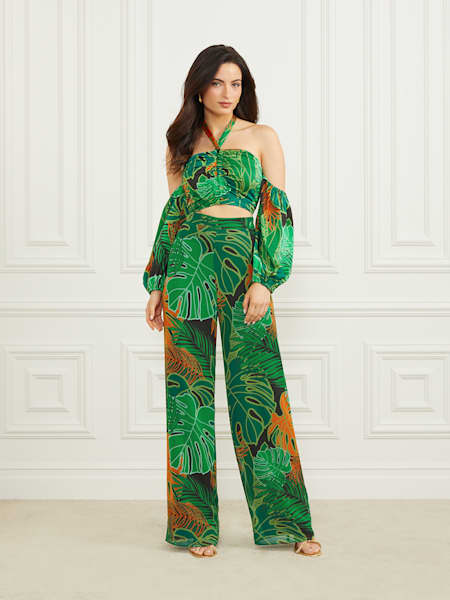 Slick Amazon Leaf Top