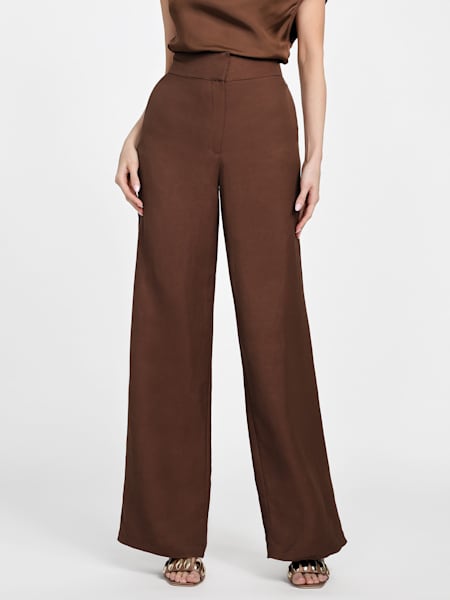 Eco Greta Linen-Blend Pant