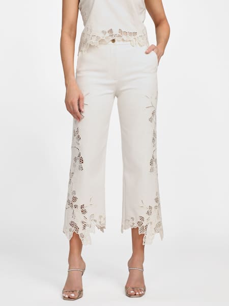 Farrah Crochet Floral Pant