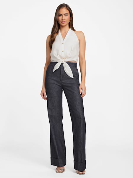 Pat Tie-Front Top