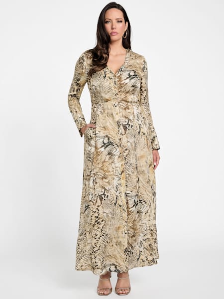 Eco Giselle Printed Maxi Dress
