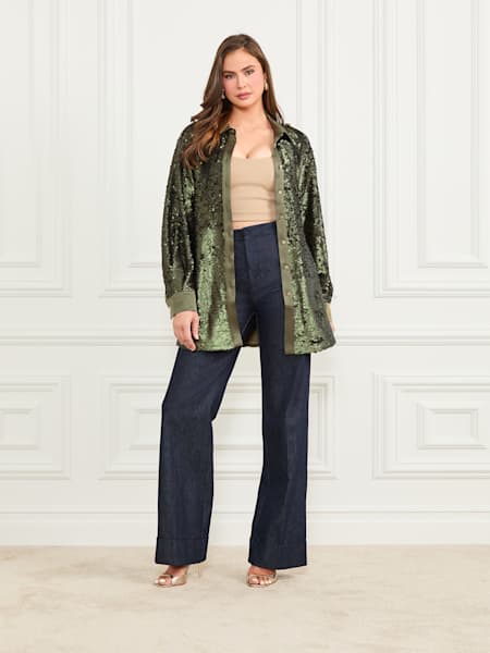 Kaia Sequin Shacket