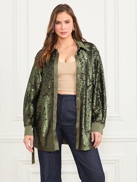 Kaia Sequin Shacket