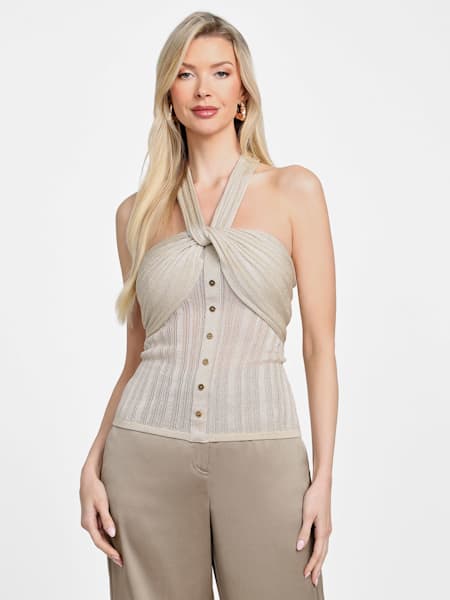 Gia Lurex Sweater Top
