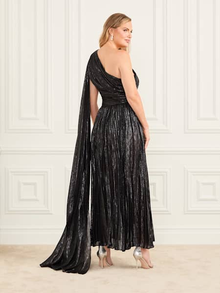 Stephany Pleated Gown