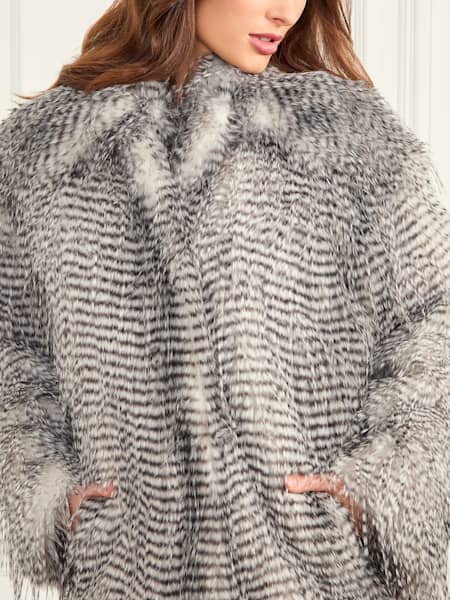 Jeannette Faux-Fur Coat