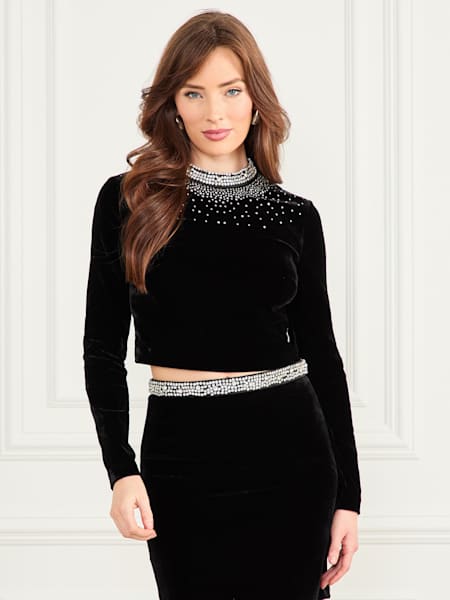 Danse Velour Top