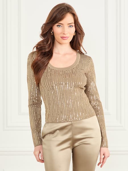 Musique Sequin Sweater