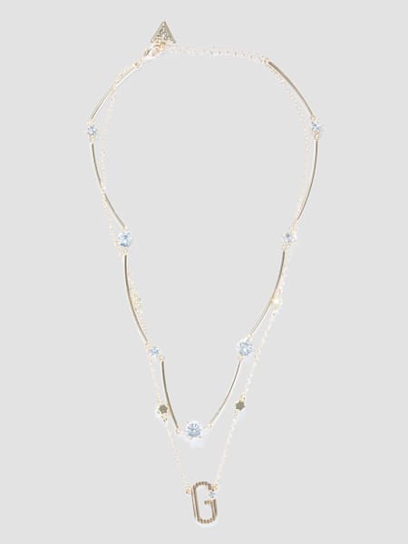 Gold-Tone Signature G Layered Necklace