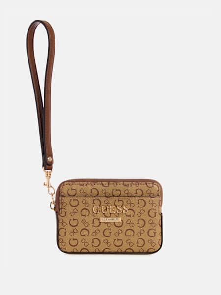 Beryln Logo Card Case Wristlet