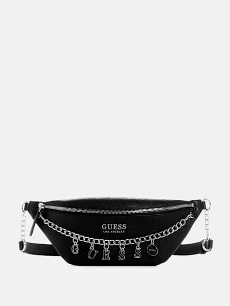 Amarantha Embossed Logo Chain Fanny Pack