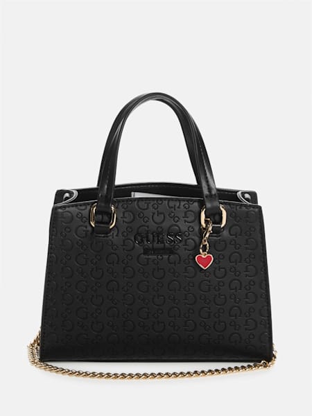 Earlene Embossed Logo Mini Satchel