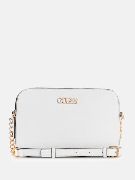 Zakaria Debossed Logo Double-Zip Crossbody