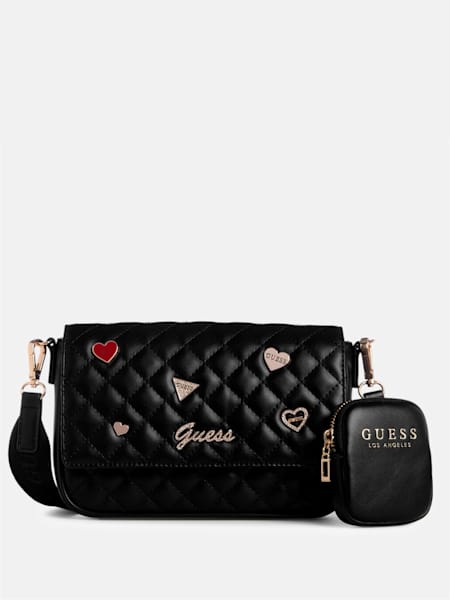 Lawthorn Logo Charm Quilted Crossbody