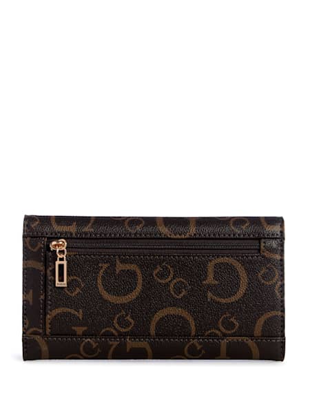 Saffron Slim Clutch Wallet